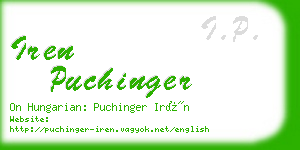iren puchinger business card